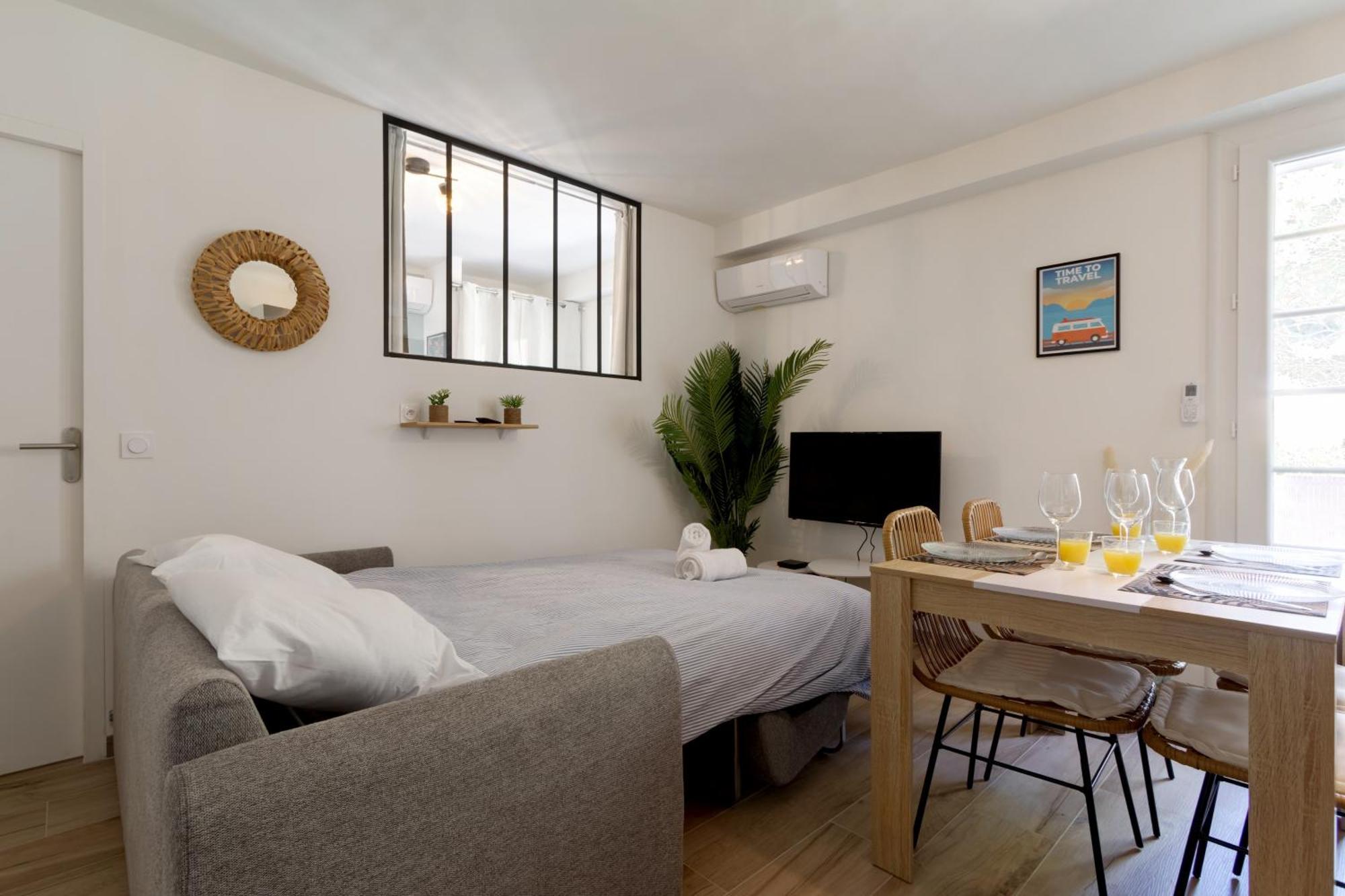 016- T2 Tropisme, Appart 1 Chambre,Clim,Wifi,Parking Μονπελιέ Εξωτερικό φωτογραφία