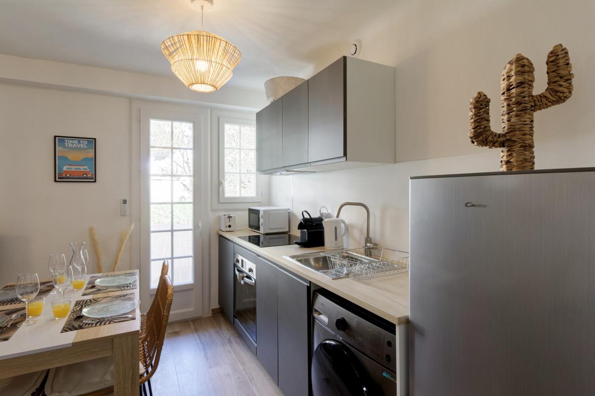 016- T2 Tropisme, Appart 1 Chambre,Clim,Wifi,Parking Μονπελιέ Εξωτερικό φωτογραφία