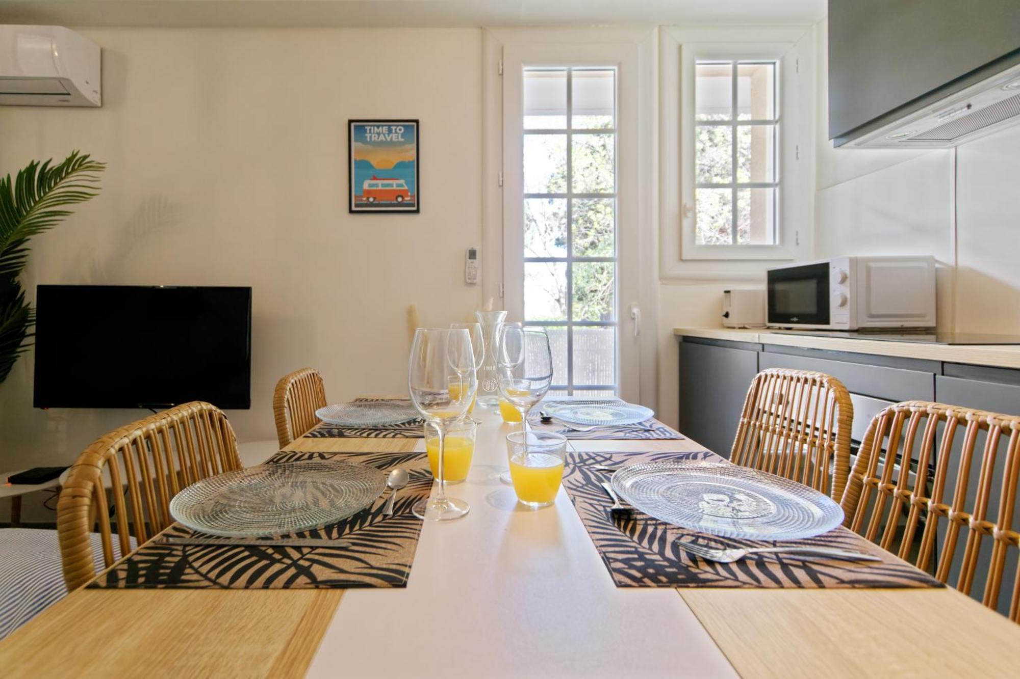 016- T2 Tropisme, Appart 1 Chambre,Clim,Wifi,Parking Μονπελιέ Εξωτερικό φωτογραφία